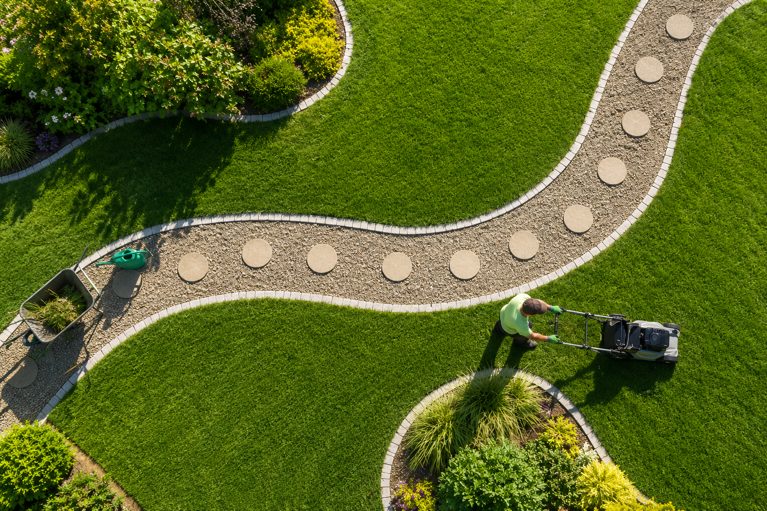 Rasenpflege & Vertikutieren – Gartenpflege & Service
